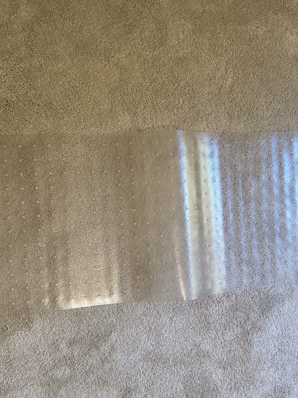 Clear Vinyl Rug Protector